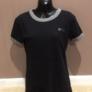 Black sequined PINK Victoria’s Secret Top